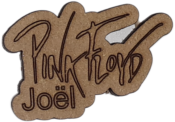 Magnet - Logo musique Pink Floyd personnalisable